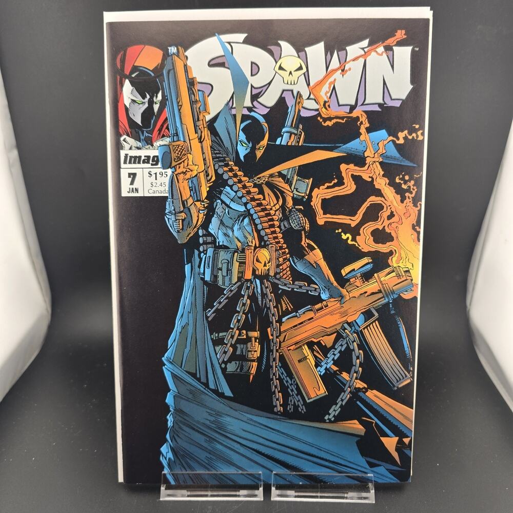 Spawn 7 1993 Image Comics Todd McFarlane Cover & Art High Grade VF/NM 9.2 9.4